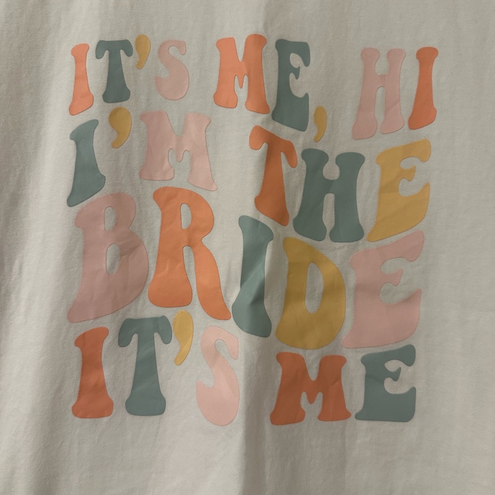 Tshirt - bridal version